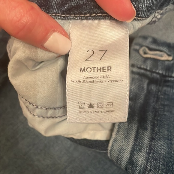 MOTHER denim, ankle fray - Picture 3 of 3